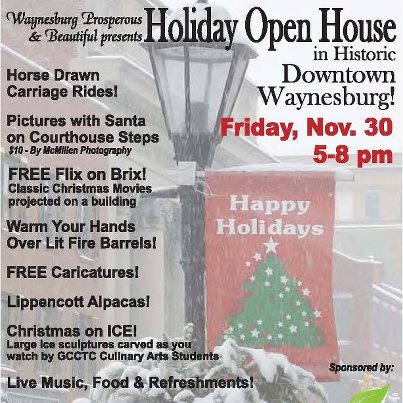 Downtown Waynesburg Holiday Open House